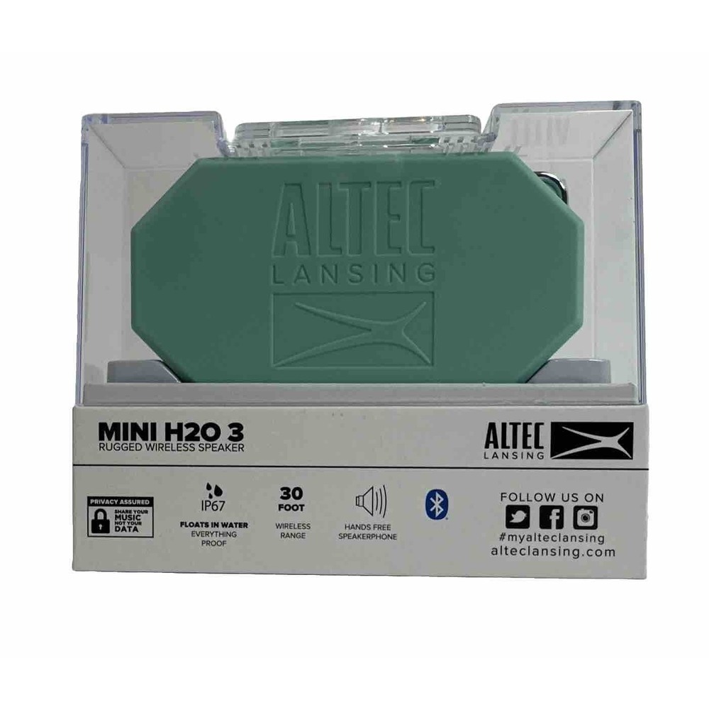 Altec Lansing Mini H20 3‎ Rugged Bluetooth Speaker- Realtree Brand New Sealed - Picture 5 of 10